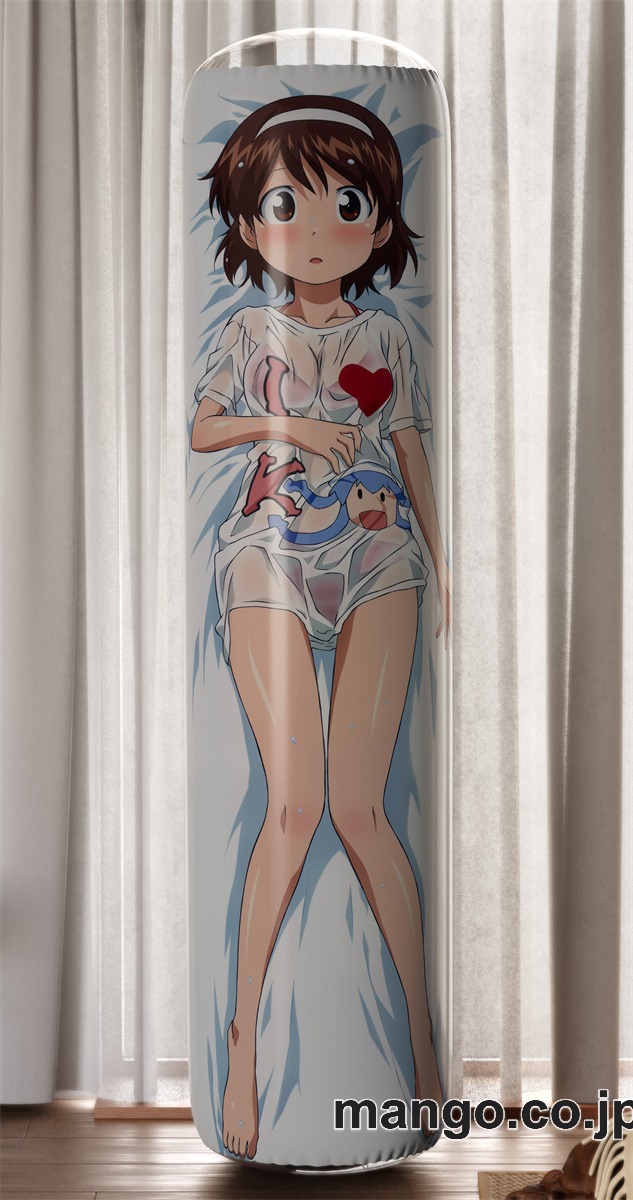 【おきあがりこぼし】アニメ キャラクター 等身大 PVC バランスクッション【侵略！イカ娘】長月早苗 PVC製 キャラクターグッズ コレクション用