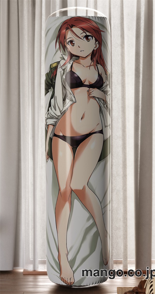 【おきあがりこぼし】アニメ キャラクター 等身大 PVC バランスクッション【ストライクウィッチーズ】ミーナ・ディートリンデ・ヴィルケ PVC製 キャラクターグッズ コレクション用