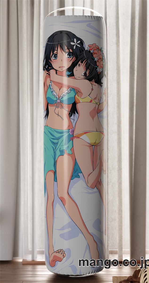 【おきあがりこぼし】アニメ キャラクター 等身大 PVC バランスクッション【とある科学の超電磁砲】佐天涙子 初春飾利 PVC製 キャラクターグッズ コレクション用 2
