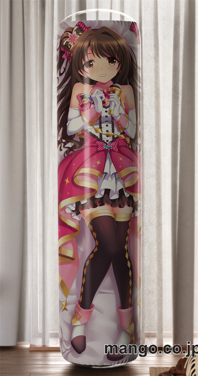【おきあがりこぼし】アニメ キャラクター 等身大 PVC バランスクッション【アイドルマスター シンデレラガールズ】島村卯月 PVC製 キャラクターグッズ コレクション用 2