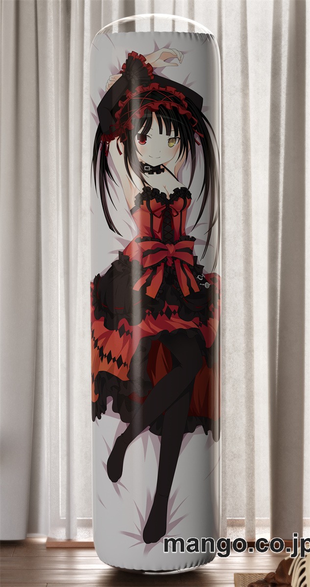 【おきあがりこぼし】アニメ キャラクター 等身大 PVC バランスクッション【デート・ア・ライブ】時崎 狂三 PVC製 キャラクターグッズ コレクション用