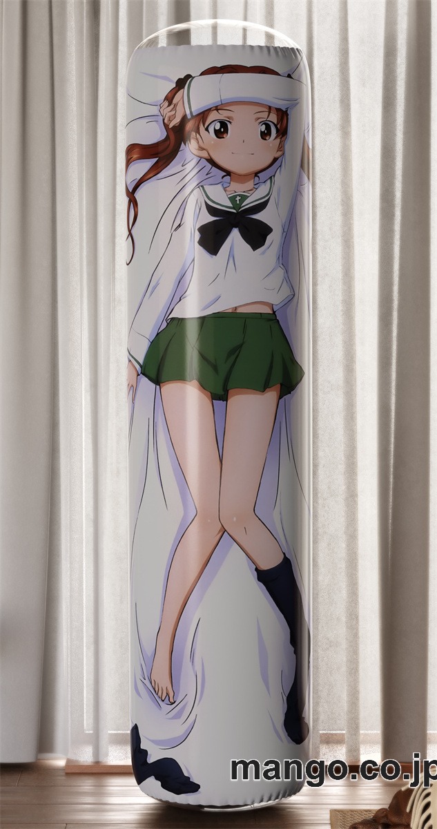 【おきあがりこぼし】アニメ キャラクター 等身大 PVC バランスクッション【ガールズ&パンツァー】角谷 杏 PVC製 キャラクターグッズ コレクション用 2
