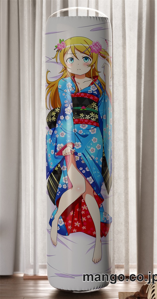 【おきあがりこぼし】アニメ キャラクター 等身大 PVC バランスクッション【俺の妹がこんなに可愛いわけがない。】桐乃舞妓 PVC製 キャラクターグッズ コレクション用 2
