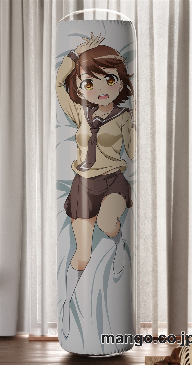 【おきあがりこぼし】アニメ キャラクター 等身大 PVC バランスクッション【三者三葉】小田切双葉 PVC製 キャラクターグッズ コレクション用