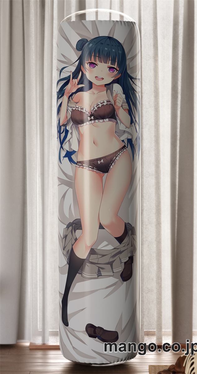 【おきあがりこぼし】アニメ キャラクター 等身大 PVC バランスクッションラブライブ!サンシャイン!!津島善子 PVC製 キャラクターグッズ コレクション用 2