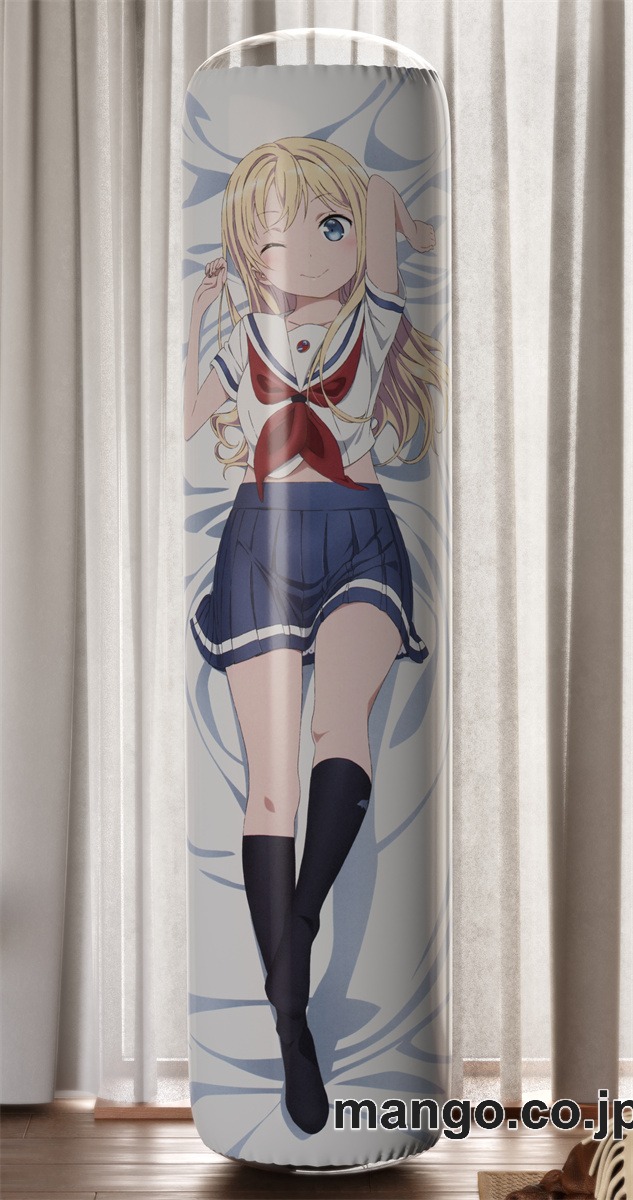 【おきあがりこぼし】アニメ キャラクター 等身大 PVC バランスクッション【ハイスクール・フリート】ヴィルヘルミーナ・ブラウンシュヴァイク・インゲノール・フリーデブルク PVC製 キャラクターグッズ コレクション用