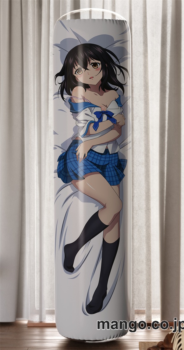 【おきあがりこぼし】アニメ キャラクター 等身大 PVC バランスクッション【ストライク・ザ・ブラッド】デラックス 雪菜 PVC製 キャラクターグッズ コレクション用