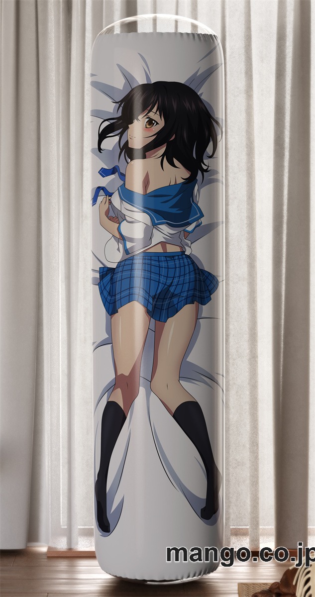 【おきあがりこぼし】アニメ キャラクター 等身大 PVC バランスクッション【ストライク・ザ・ブラッド】デラックス 雪菜 PVC製 キャラクターグッズ コレクション用 2