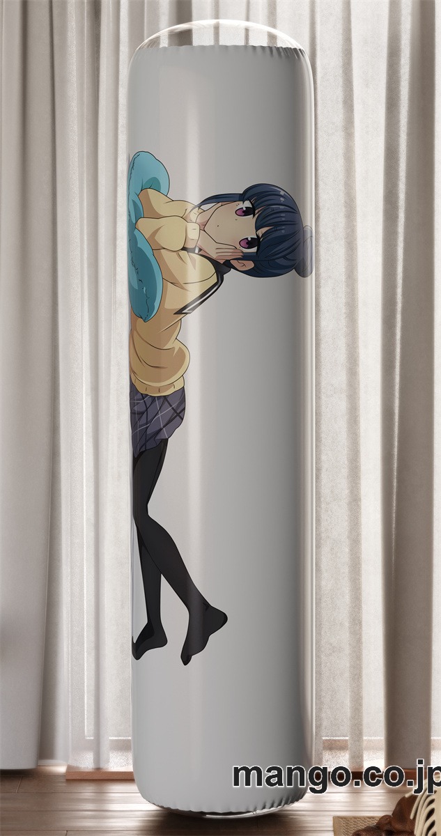 【おきあがりこぼし】アニメ キャラクター 等身大 PVC バランスクッション【ゆるキャン△】志摩リン 添い寝 PVC製 キャラクターグッズ コレクション用