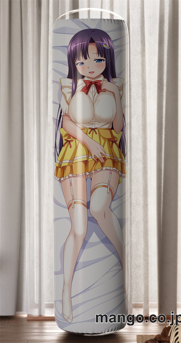 【おきあがりこぼし】アニメ キャラクター 等身大 PVC バランスクッション【あねちじょ】マックスハート 癒されユニ＆スク水エプロン PVC製 キャラクターグッズ コレクション用 2