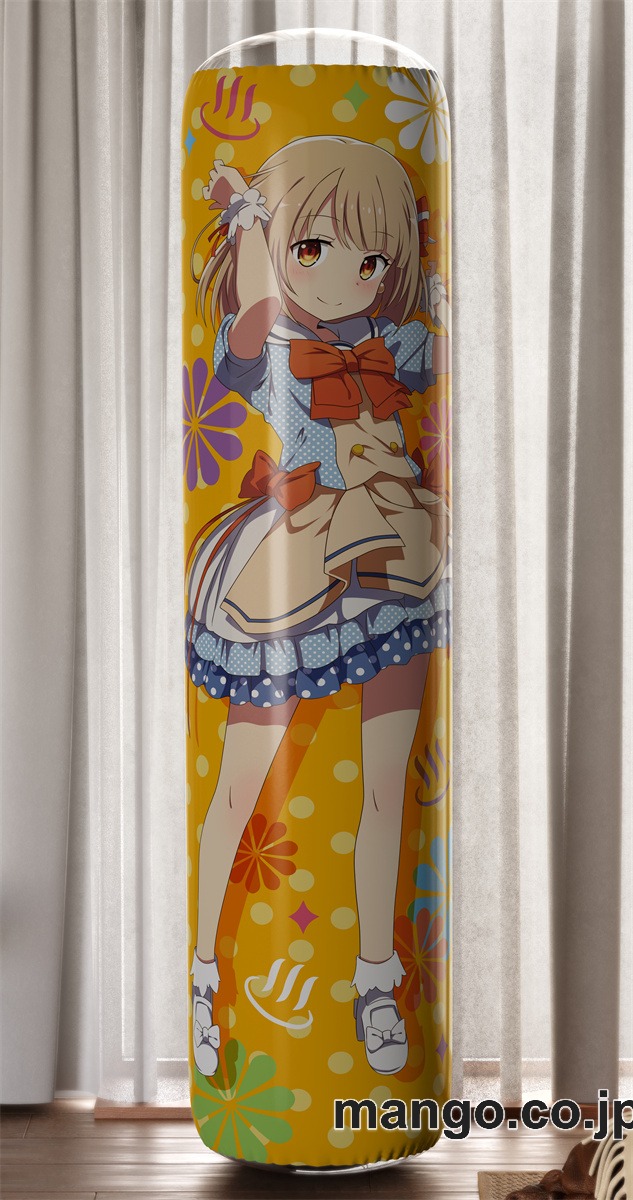 【おきあがりこぼし】アニメ キャラクター 等身大 PVC バランスクッション【温泉むすめ】道後泉海 PVC製 キャラクターグッズ コレクション用 2