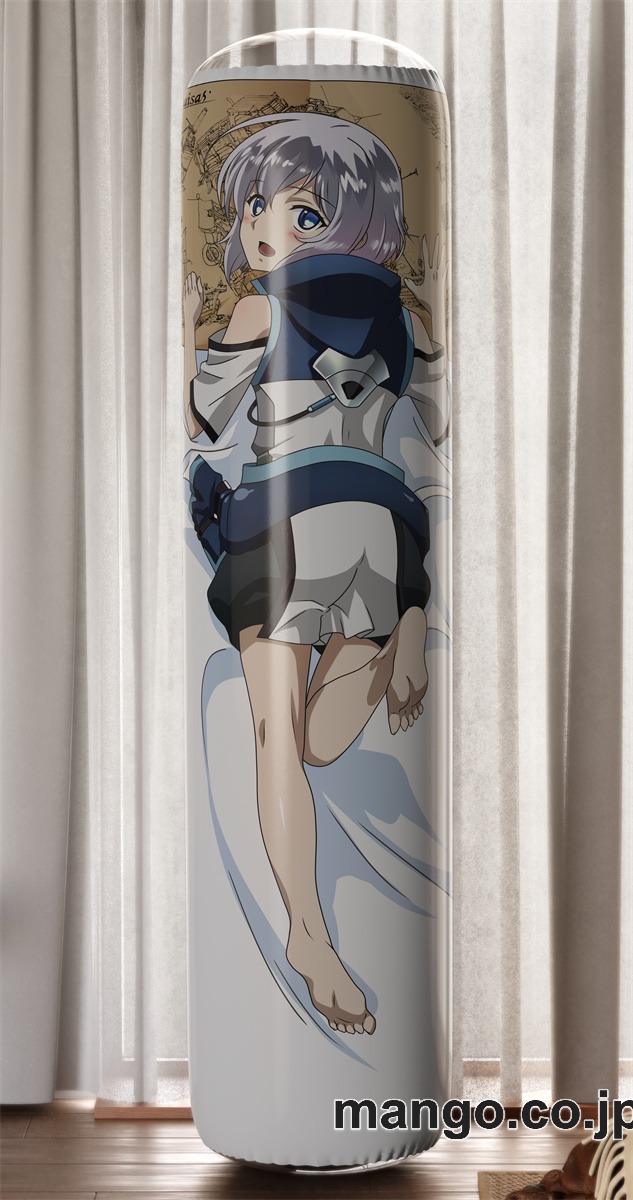 【おきあがりこぼし】アニメ キャラクター 等身大 PVC バランスクッション【ナイツ＆マジック】エルくん PVC製 キャラクターグッズ コレクション用