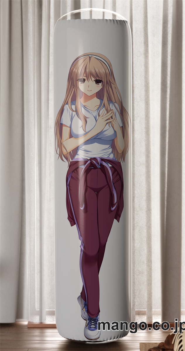 【おきあがりこぼし】アニメ キャラクター 等身大 PVC バランスクッション【ＬＯＶＥＬＹ×ＣＡＴＩＯＮ】月岡三朝 PVC製 キャラクターグッズ コレクション用 2
