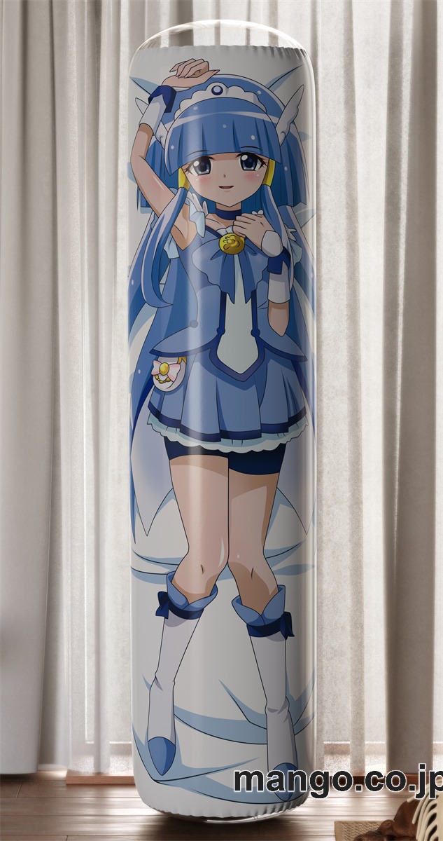 【おきあがりこぼし】アニメ キャラクター 等身大 PVC バランスクッション【スマイルプリキュア！】青木れいかキュアビューティ PVC製 キャラクターグッズ コレクション用 2