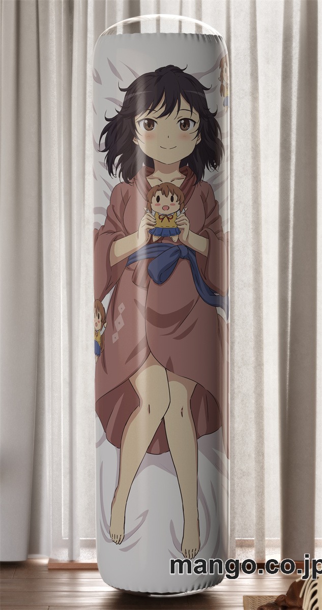 【おきあがりこぼし】アニメ キャラクター 等身大 PVC バランスクッション【のんのんびより】 PVC製 キャラクターグッズ コレクション用
