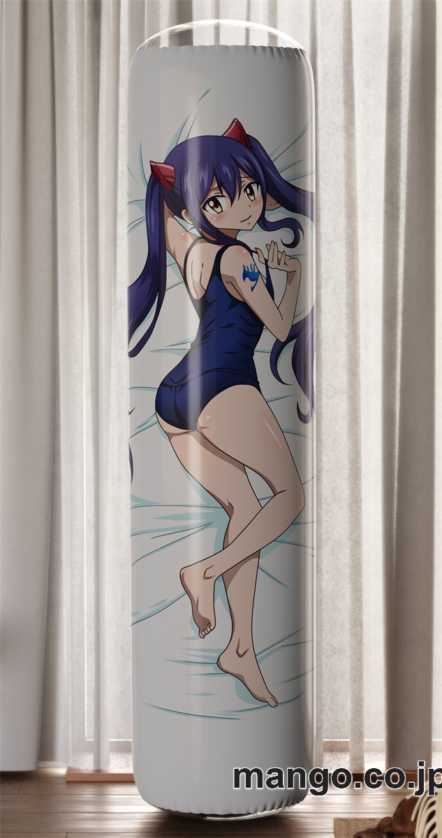 【おきあがりこぼし】アニメ キャラクター 等身大 PVC バランスクッション【FAIRY TAIL】ウェンディ PVC製 キャラクターグッズ コレクション用 2