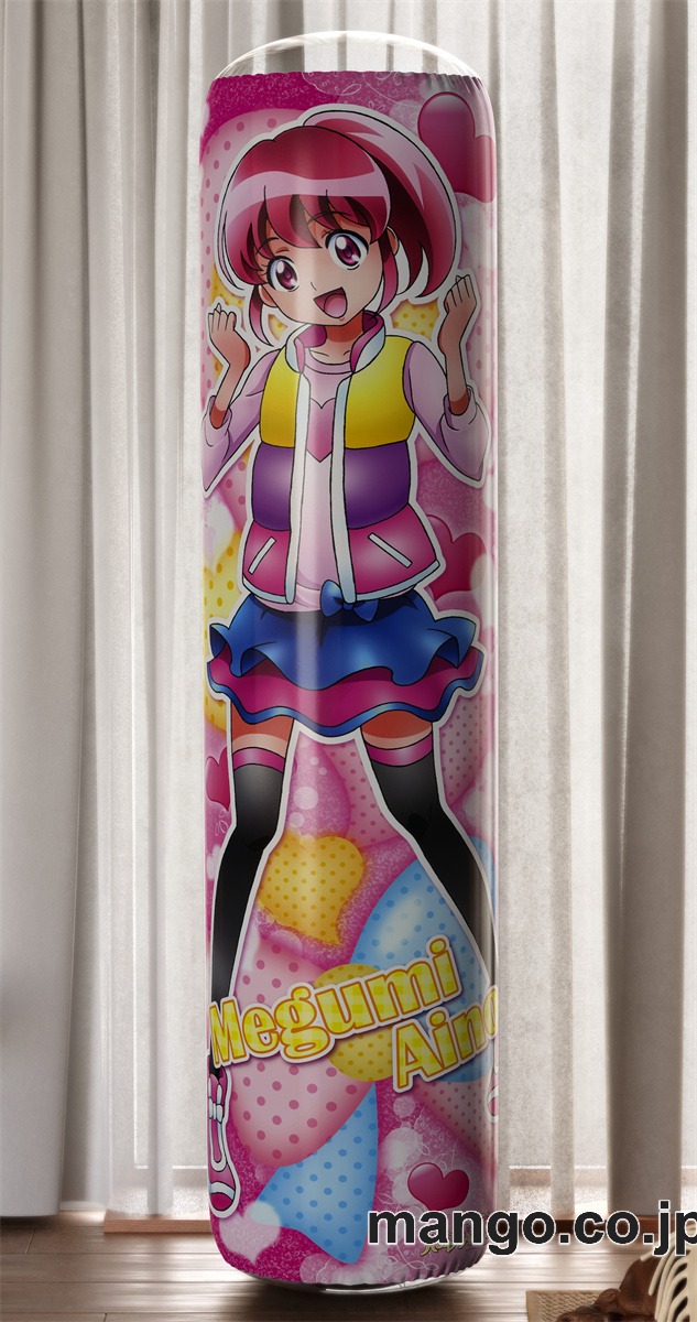 【おきあがりこぼし】アニメ キャラクター 等身大 PVC バランスクッションハピネスチャージプリキュア！愛乃めぐみ&白雪ひめ PVC製 キャラクターグッズ コレクション用