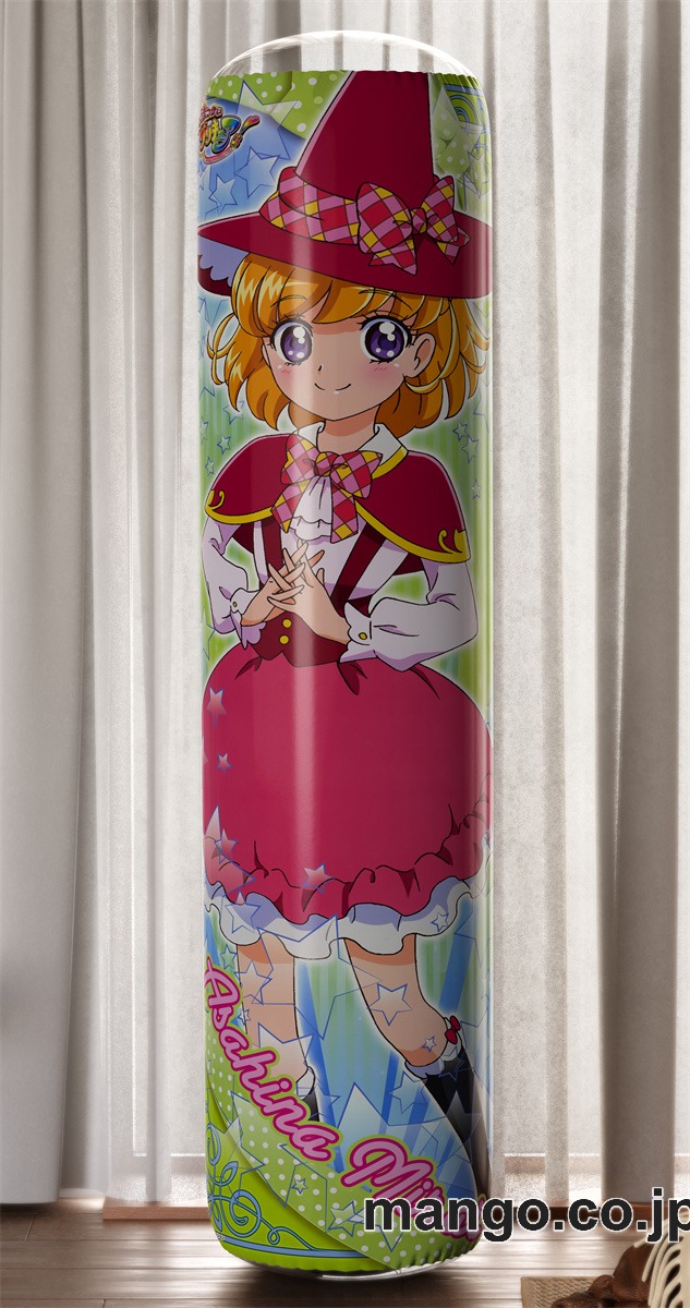 【おきあがりこぼし】アニメ キャラクター 等身大 PVC バランスクッション魔法つかいプリキュア！朝日奈みらい PVC製 キャラクターグッズ コレクション用 2