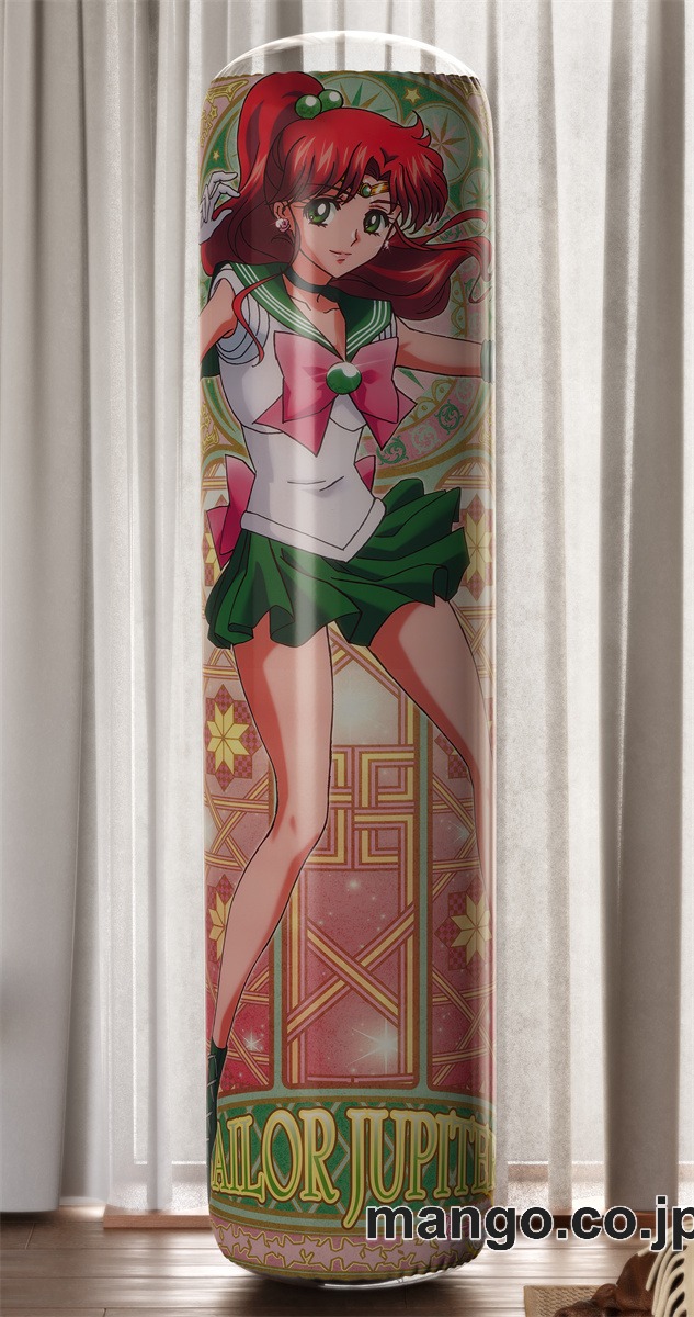 【おきあがりこぼし】アニメ キャラクター 等身大 PVC バランスクッション【美少女戦士セーラームーン】火野レイ&木野まこと PVC製 キャラクターグッズ コレクション用 2