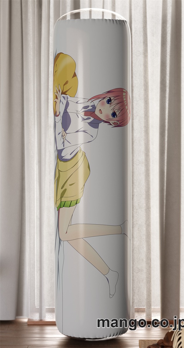 【おきあがりこぼし】アニメ キャラクター 等身大 PVC バランスクッション【五等分の花嫁∬】中野一花 PVC製 キャラクターグッズ コレクション用