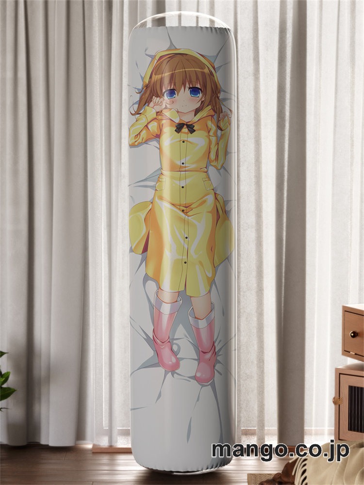 【おきあがりこぼし】アニメ キャラクター 等身大 PVC バランスクッション【オリジナル】アマオトちゃん [月面着陸] PVC製 キャラクターグッズ コレクション用