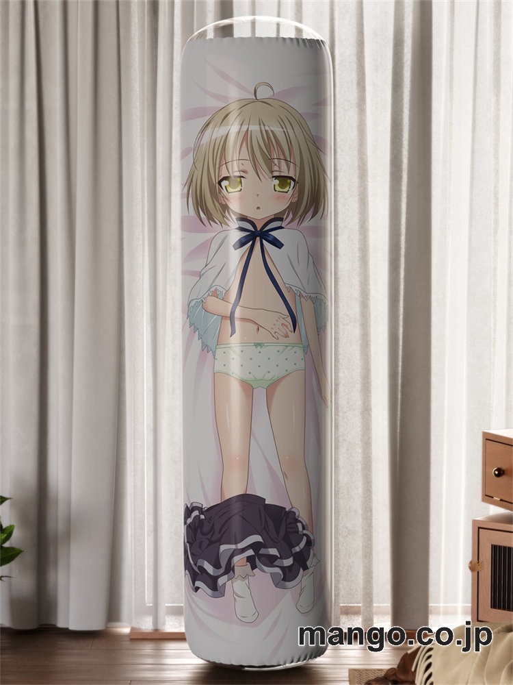 【おきあがりこぼし】アニメ キャラクター 等身大 PVC バランスクッション【天使の3P！】そら PVC製 キャラクターグッズ コレクション用