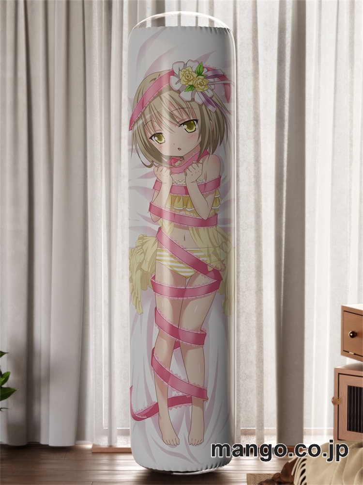 【おきあがりこぼし】アニメ キャラクター 等身大 PVC バランスクッション【天使の3P！】そら PVC製 キャラクターグッズ コレクション用 2