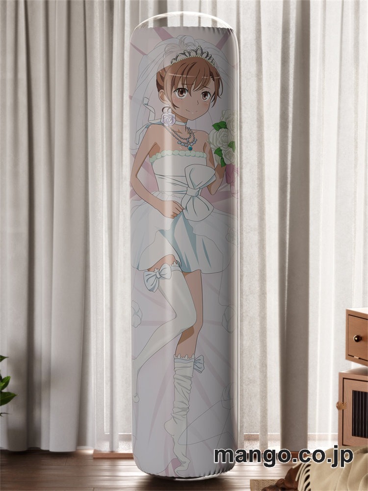 【おきあがりこぼし】アニメ キャラクター 等身大 PVC バランスクッション【とあるシリーズ】御坂美琴 PVC製 キャラクターグッズ コレクション用 2
