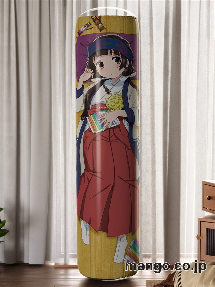 【おきあがりこぼし】アニメ キャラクター 等身大 PVC バランスクッション【くまみこ】雨宿まち PVC製 キャラクターグッズ コレクション用