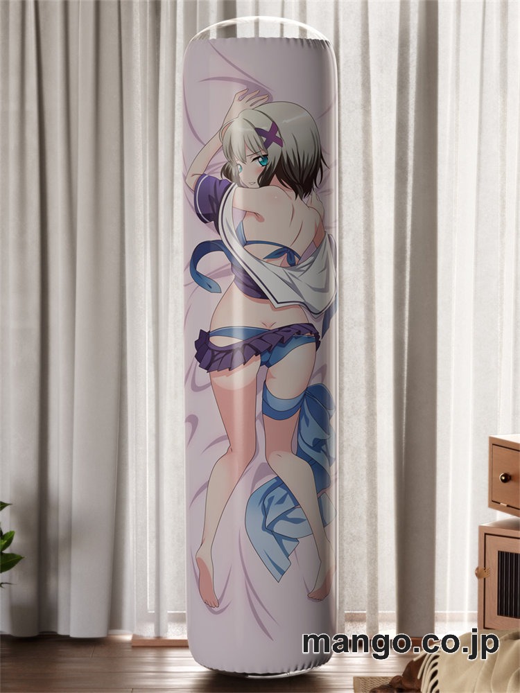 【おきあがりこぼし】アニメ キャラクター 等身大 PVC バランスクッション【魔法少女リリカルなのは】ピローケース ディアーチェ PVC製 キャラクターグッズ コレクション用 2