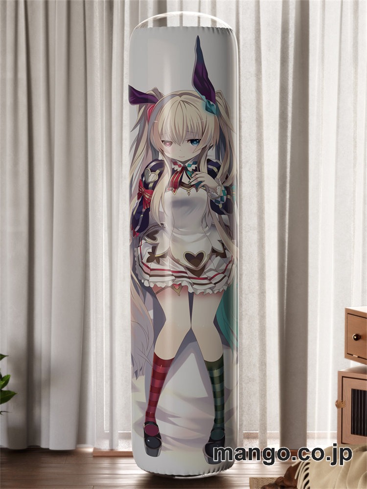 【おきあがりこぼし】アニメ キャラクター 等身大 PVC バランスクッション【グリムノーツ】カオス・アリスの PVC製 キャラクターグッズ コレクション用 2