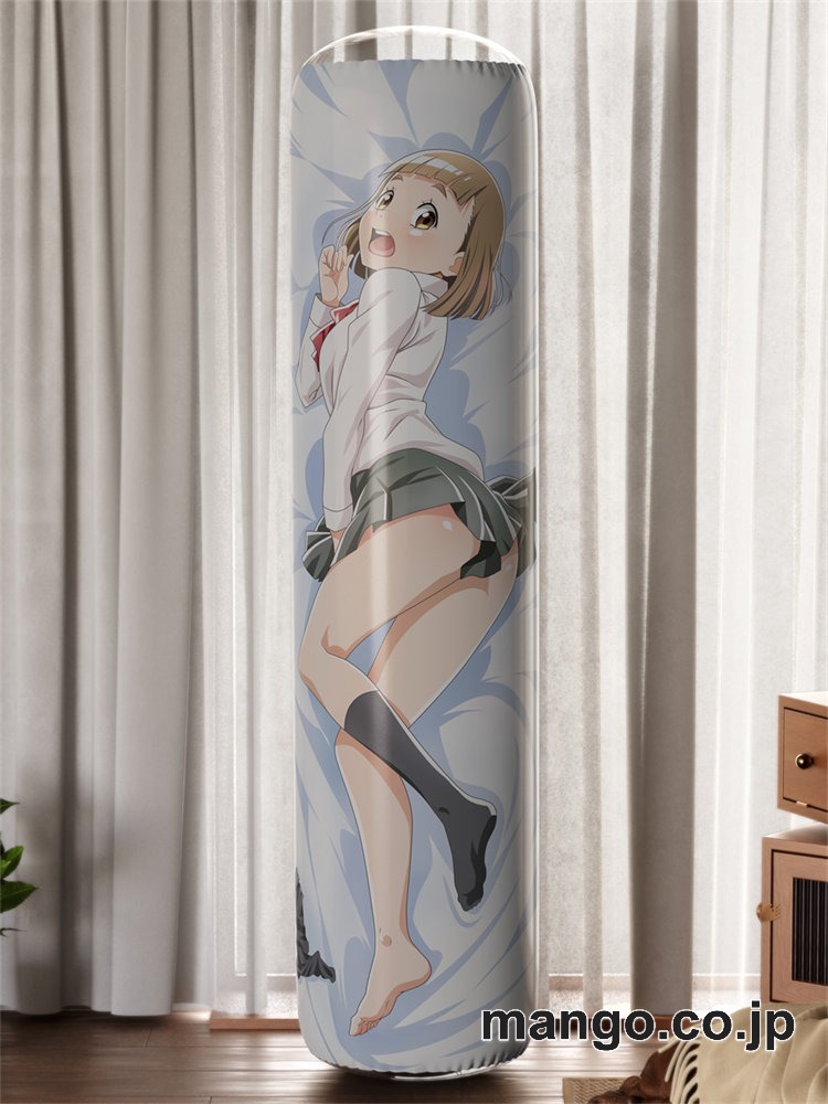 【おきあがりこぼし】アニメ キャラクター 等身大 PVC バランスクッション【宇宙よりも遠い場所】玉木マリ PVC製 キャラクターグッズ コレクション用 2