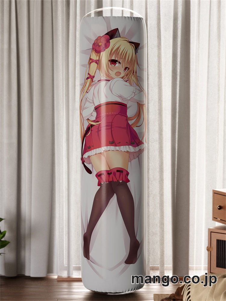 【おきあがりこぼし】アニメ キャラクター 等身大 PVC バランスクッション【バーチャルYoutuber】華香院つばき PVC製 キャラクターグッズ コレクション用