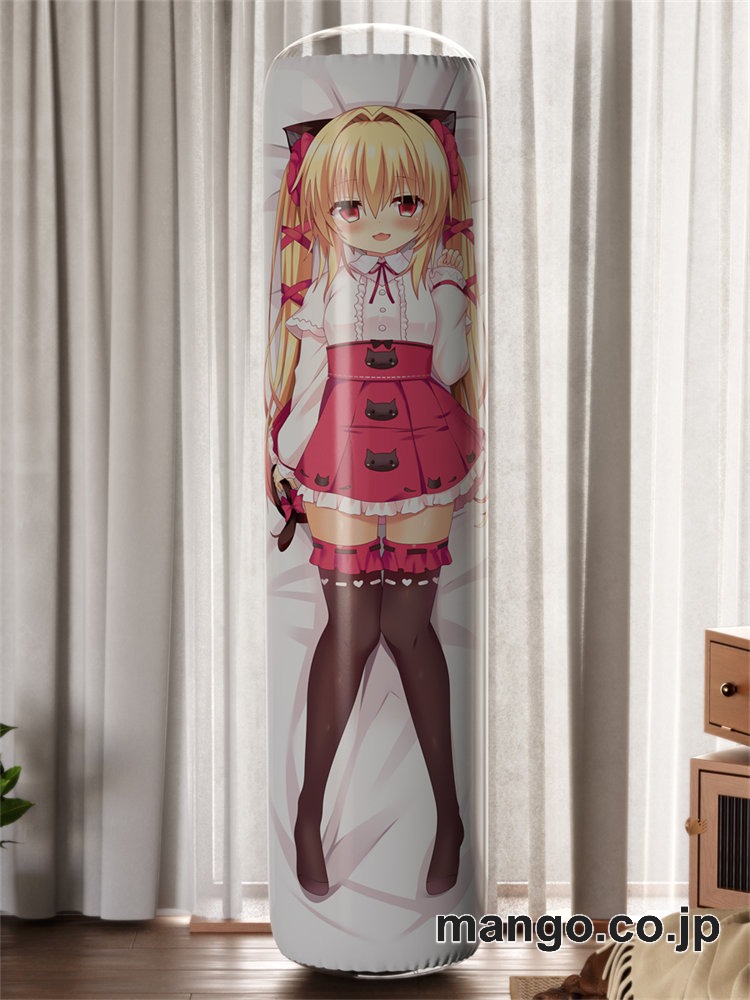 【おきあがりこぼし】アニメ キャラクター 等身大 PVC バランスクッション【バーチャルYoutuber】華香院つばき PVC製 キャラクターグッズ コレクション用 2