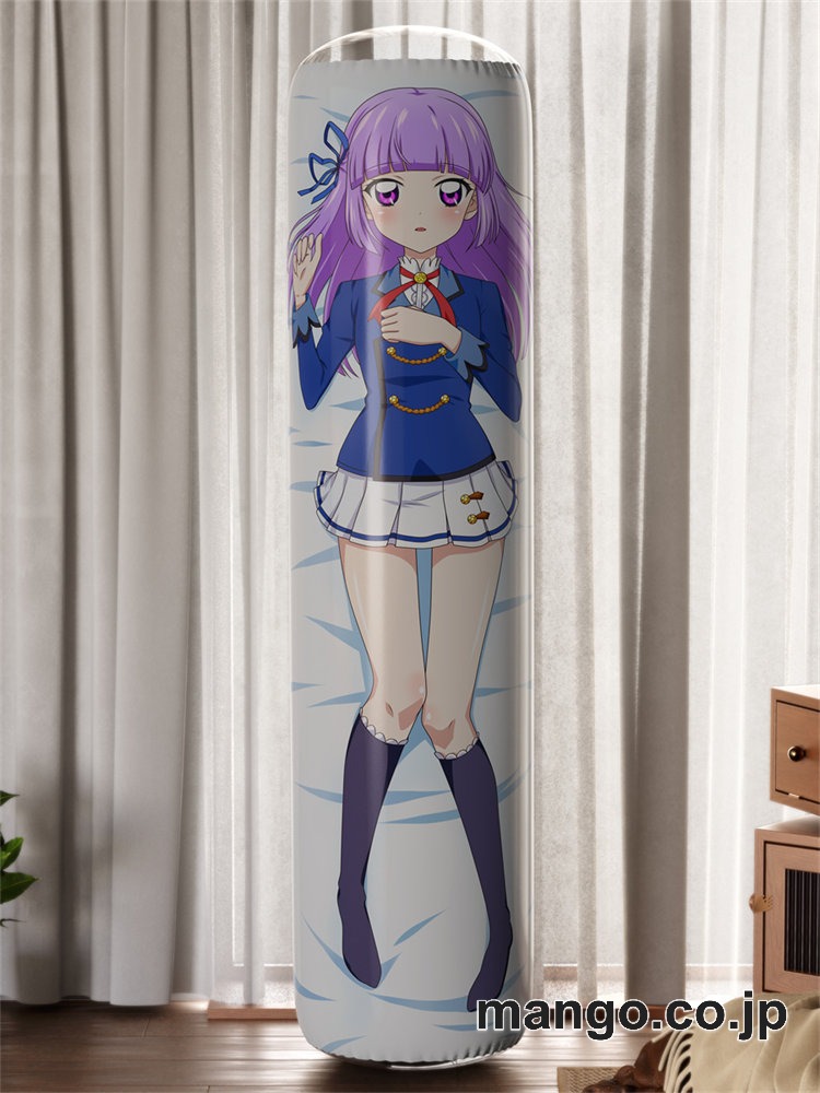 【おきあがりこぼし】アニメ キャラクター 等身大 PVC バランスクッション【アイカツ!】氷上スミレ PVC製 キャラクターグッズ コレクション用