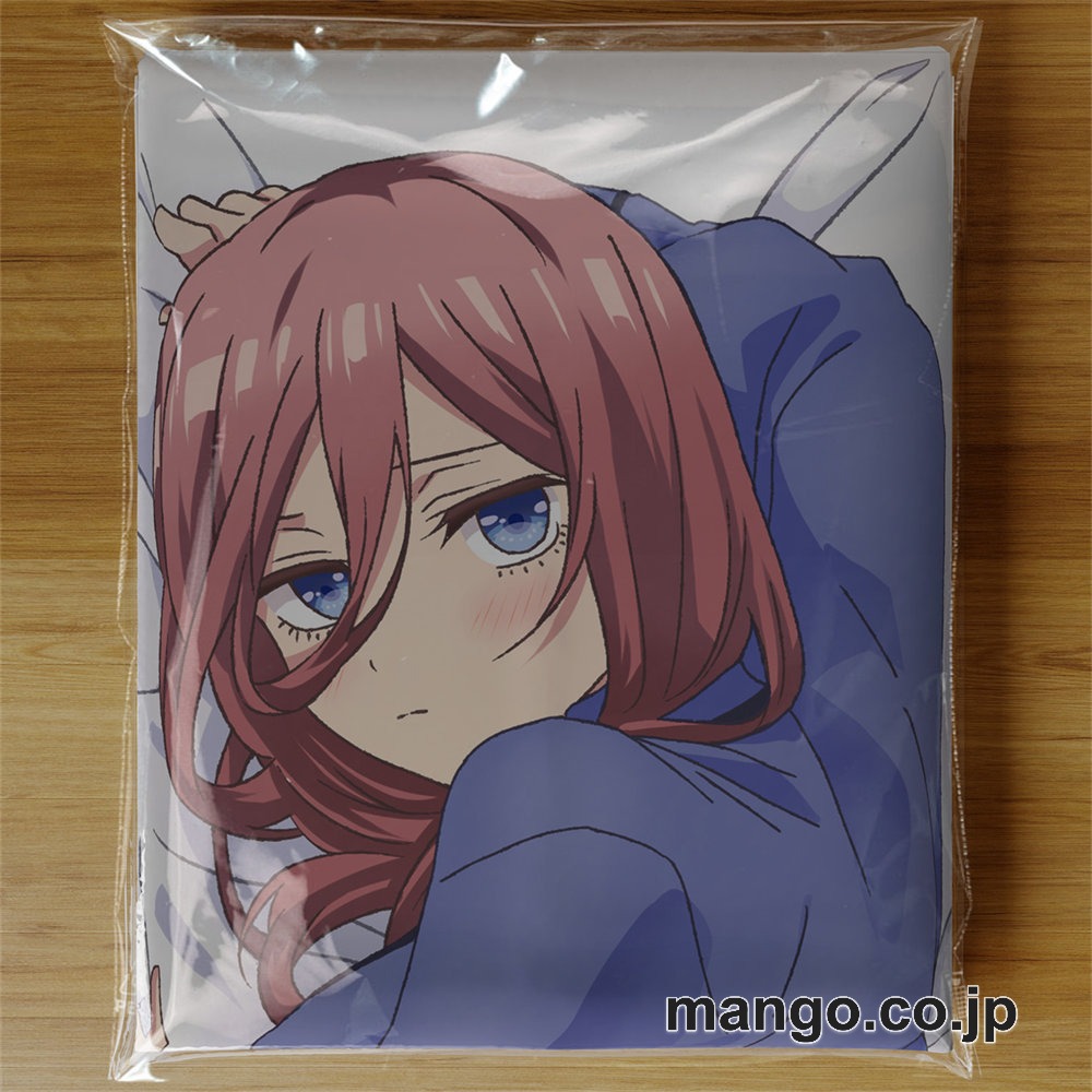 【おきあがりこぼし】アニメ キャラクター 等身大 PVC バランスクッション【五等分の花嫁】中野三玖 PVC製 キャラクターグッズ コレクション用 3