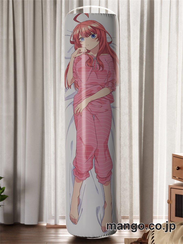 【おきあがりこぼし】アニメ キャラクター 等身大 PVC バランスクッション【五等分の花嫁】中野五月 PVC製 キャラクターグッズ コレクション用