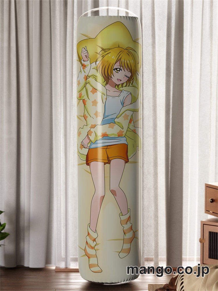 【おきあがりこぼし】アニメ キャラクター 等身大 PVC バランスクッション【HUGっと！プリキュア】ほまれ PVC製 キャラクターグッズ コレクション用 2