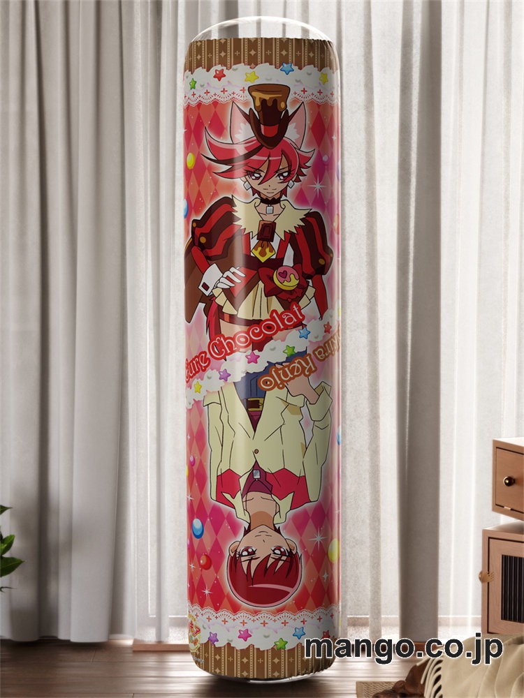 【おきあがりこぼし】アニメ キャラクター 等身大 PVC バランスクッションキラキラ☆プリキュアアラモード PVC製 キャラクターグッズ コレクション用 2