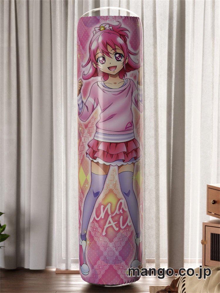 【おきあがりこぼし】アニメ キャラクター 等身大 PVC バランスクッションドキドキ！プリキュア相田マナ&剣崎真琴 PVC製 キャラクターグッズ コレクション用