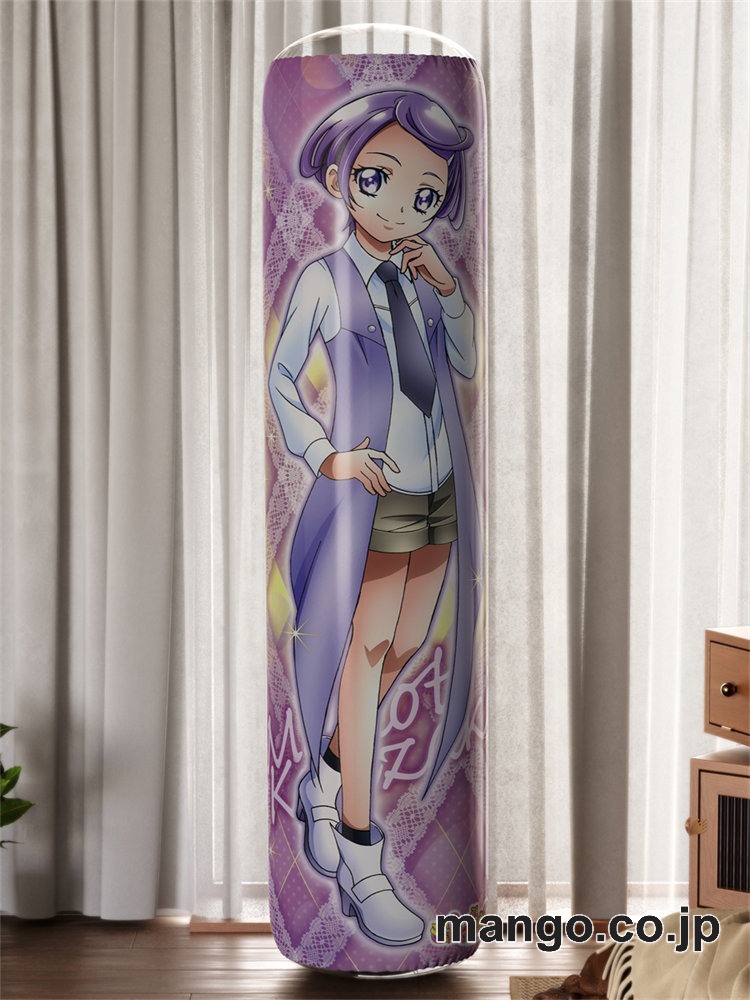 【おきあがりこぼし】アニメ キャラクター 等身大 PVC バランスクッションドキドキ！プリキュア相田マナ&剣崎真琴 PVC製 キャラクターグッズ コレクション用 2