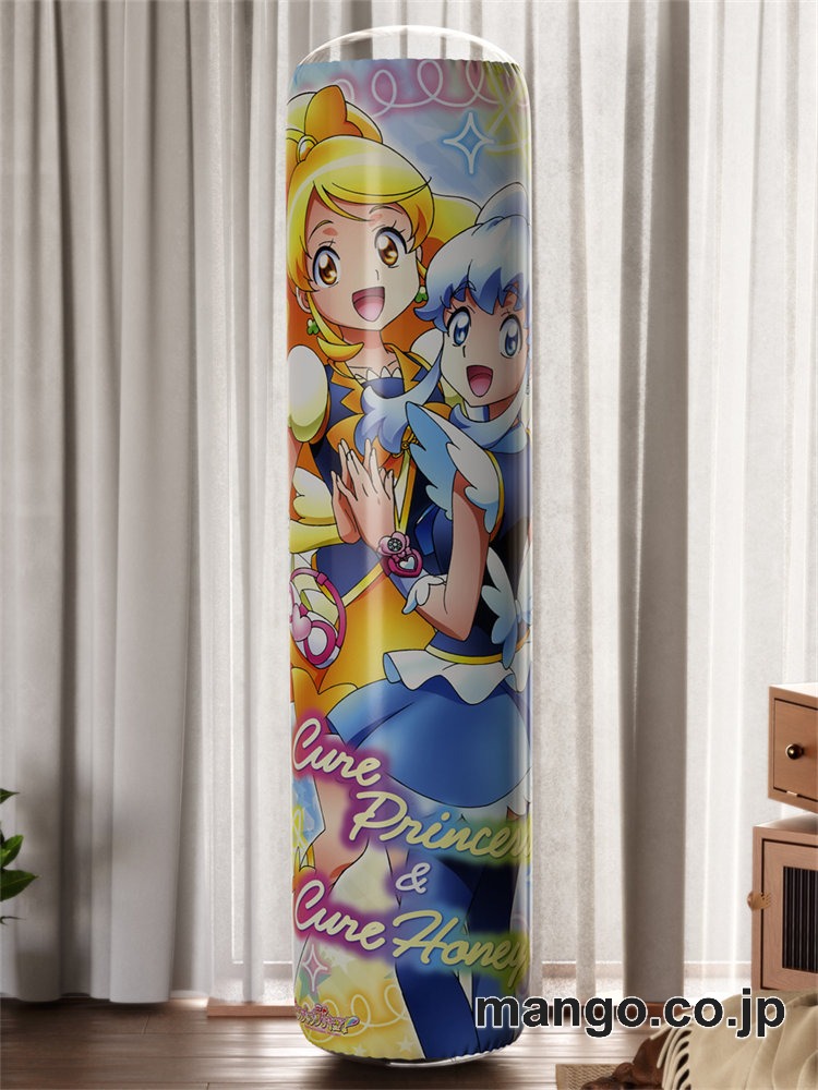 【おきあがりこぼし】アニメ キャラクター 等身大 PVC バランスクッションハピネスチャージプリキュア！白雪ひめ&大森ゆうこ PVC製 キャラクターグッズ コレクション用