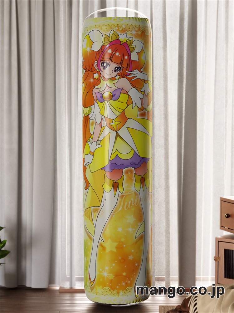 【おきあがりこぼし】アニメ キャラクター 等身大 PVC バランスクッション【Ｇｏ！プリンセスプリキュア】天ノ川きらら PVC製 キャラクターグッズ コレクション用