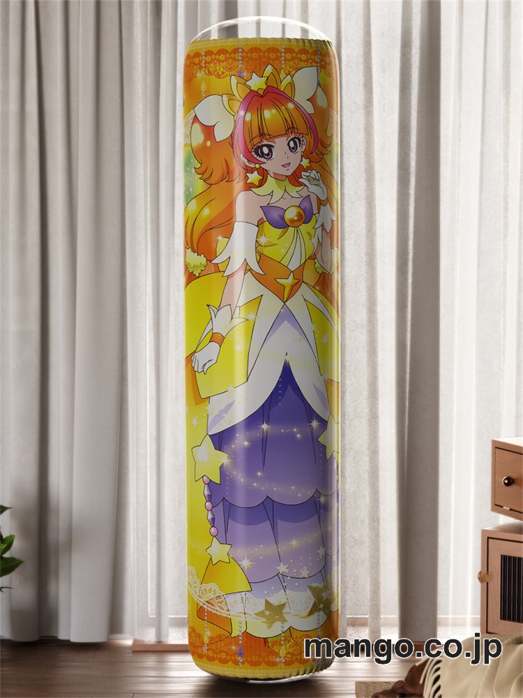 【おきあがりこぼし】アニメ キャラクター 等身大 PVC バランスクッション【Ｇｏ！プリンセスプリキュア】天ノ川きらら PVC製 キャラクターグッズ コレクション用 2