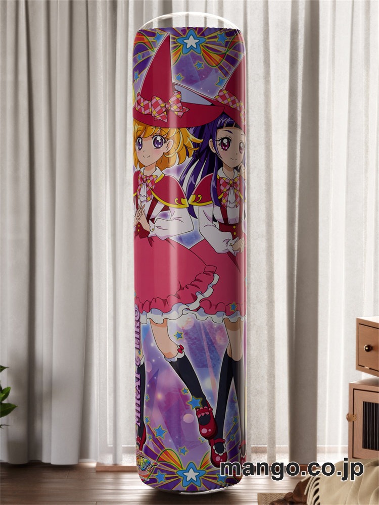 【おきあがりこぼし】アニメ キャラクター 等身大 PVC バランスクッション魔法つかいプリキュア！ PVC製 キャラクターグッズ コレクション用