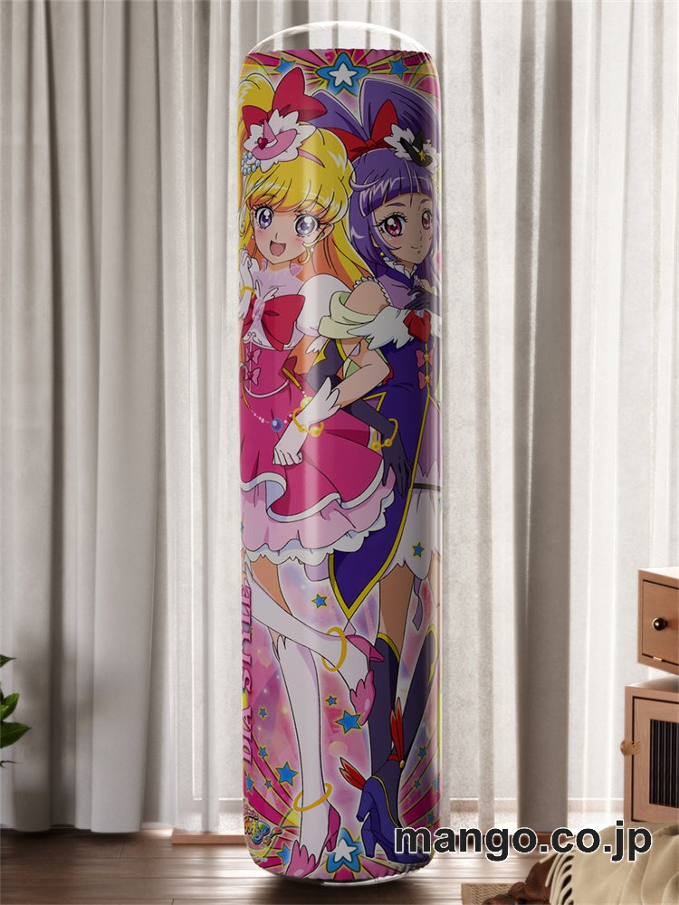 【おきあがりこぼし】アニメ キャラクター 等身大 PVC バランスクッション魔法つかいプリキュア！ PVC製 キャラクターグッズ コレクション用 2