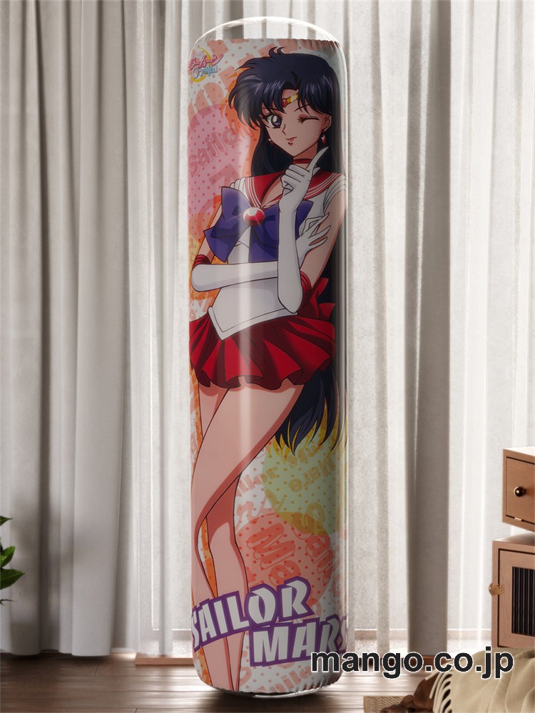 【おきあがりこぼし】アニメ キャラクター 等身大 PVC バランスクッション【美少女戦士セーラームーン】火野レイ PVC製 キャラクターグッズ コレクション用