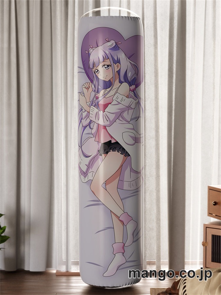 【おきあがりこぼし】アニメ キャラクター 等身大 PVC バランスクッション【HUGっと！プリキュア】ルールー PVC製 キャラクターグッズ コレクション用 2