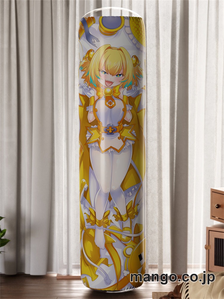 【おきあがりこぼし】アニメ キャラクター 等身大 PVC バランスクッション【ボンバーガール】パイン PVC製 キャラクターグッズ コレクション用