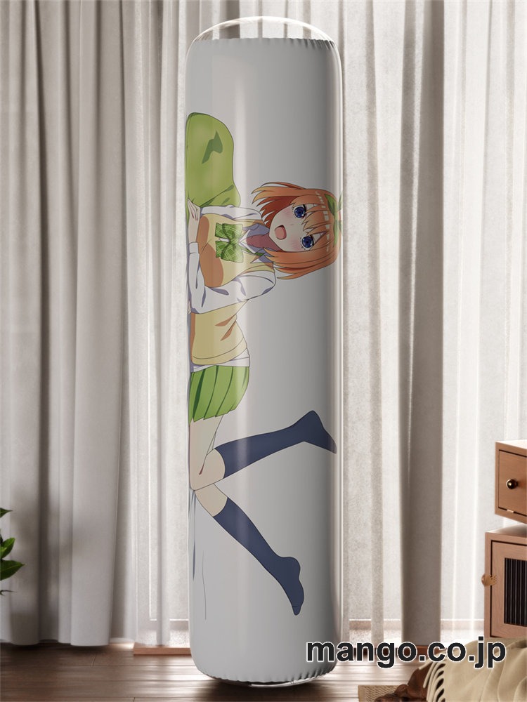 【おきあがりこぼし】アニメ キャラクター 等身大 PVC バランスクッション【五等分の花嫁∬】中野四葉 PVC製 キャラクターグッズ コレクション用